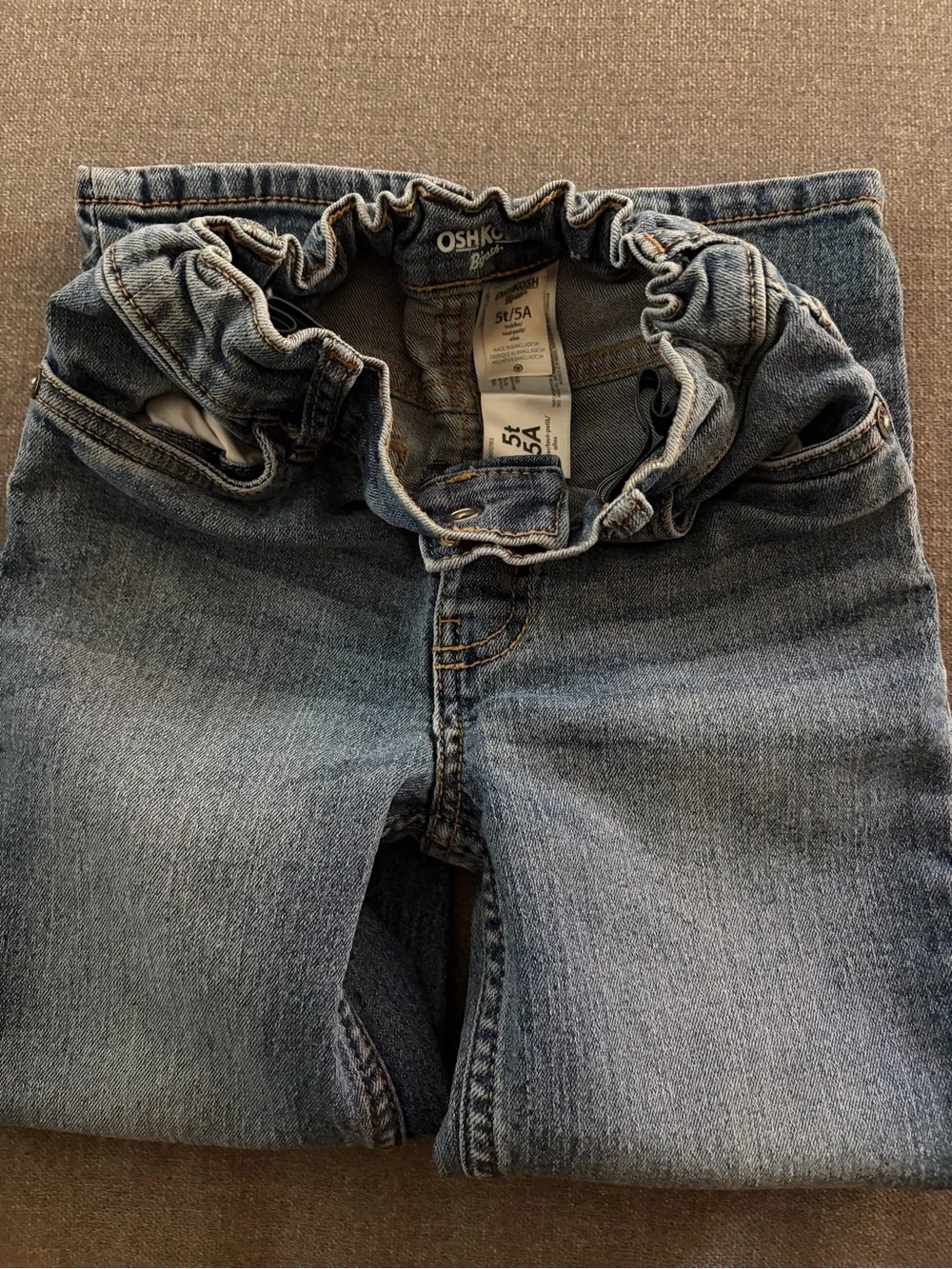 OshKosh B'gosh Faded Blue Straight Jeans for Kids